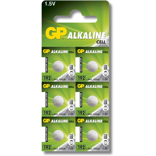 Lr41 batteries alkaline - 6x,