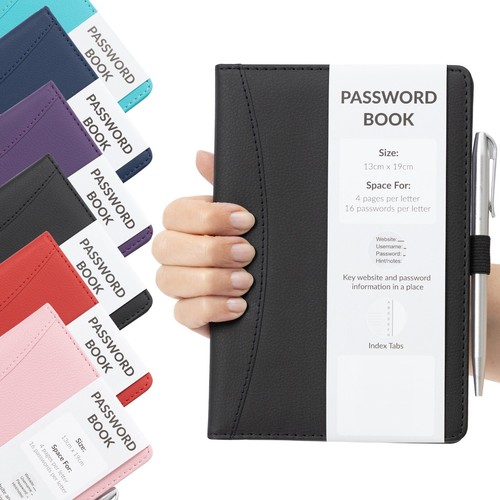 Password username book - password, a-z