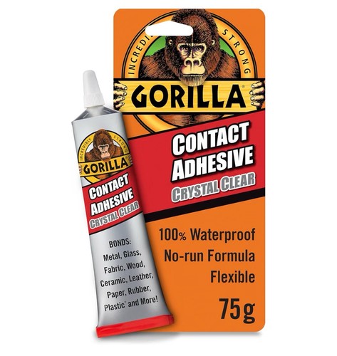 Gorilla contact adhesive clear - gorilla,