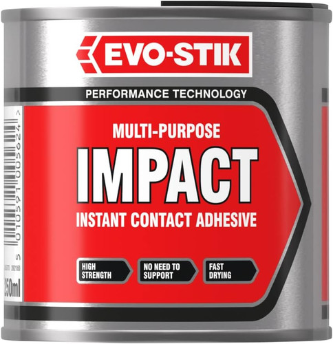 Evo stik impact adhesive - adhesive, 250ml