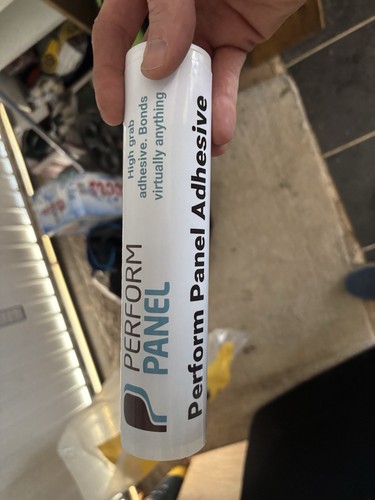 Perform panel adhesive - panel,