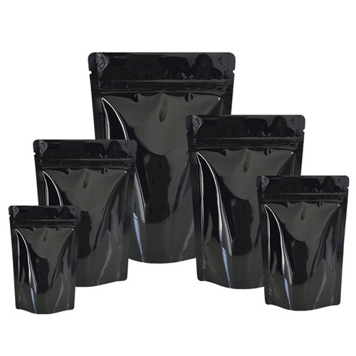 Black shiny heat - heat, sealable