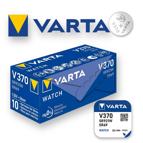 370 sr920w varta - 370, battery