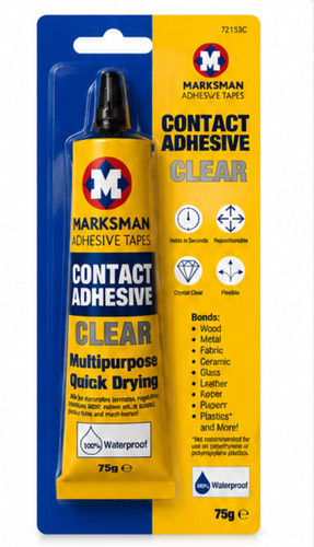 Contact adhesive clear 75g - adhesive,