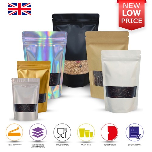 Matt stand pouches - matt, up