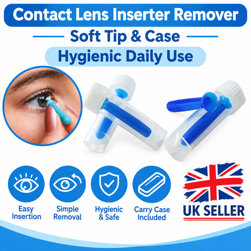 Contact lens inserter remover - inserter,