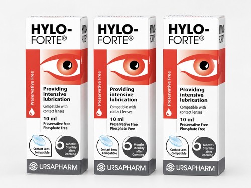 Hylo forte eye drops - eye,
