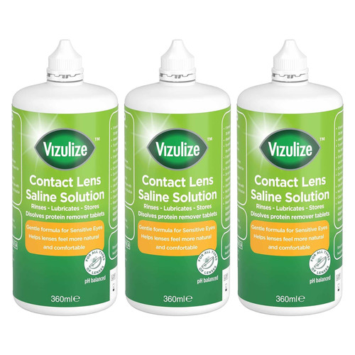 Vizulize saline solution - vizulize,